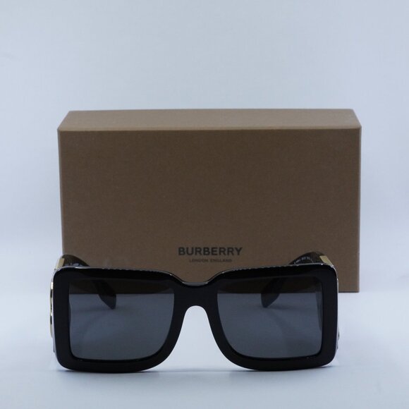 FINAL PRICE NEW BURBERRY BE4406U 300187 BLACK GOLD/DARK GREY SUNGLASSES main image 8